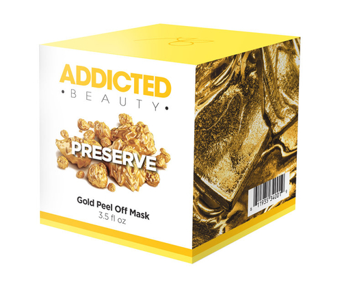 Addicted Beauty Gold Peel-Off Mask – Anti-Aging and Firming Skincare